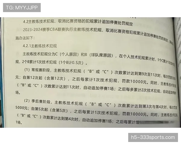 技术区规则拆解：教练行为限制和犯规判定细节解析